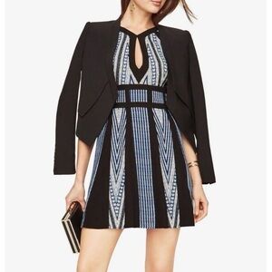 BCBGMaxAzria Women's Perla Mosaic Print Sleeveless Dress